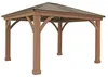 Westmann Holz Pavillon Devon 1214 Natur 427x366x317 cm Produktbild-Vorschau 1