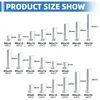 CCLIFE 580tlg Sechskantschrauben Set M4 M5 M6, 8-50mm, DIN Produktbild-Vorschau 4