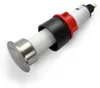 Franke Edelstahl Rundknopf Ventil mit integriertem Clicker Produktbild-Vorschau 3