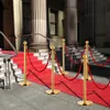 A red carpet event entrance with stanchions and ropes. Produktbild-Vorschau