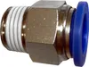 Pneumatique mâle droit poussoir (PC) Ø 6 mm avec filetage Produktbild-Vorschau 1