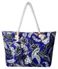Große Strandtasche Shopper mit Reißverschluss - Blätter und Produktbild-Vorschau 1