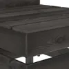 vidaXL Garten-Mittelsofa aus Paletten Grau Kiefernholz Produktbild-Vorschau 5
