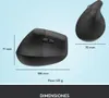 Logitech Lift Left Vertical Ergonomic Mouse - GRAPHITE Produktbild-Vorschau 42