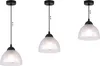 Lampada a sospensione Venice a 1 luce con paralume in vetro Anteprima dell’immagine prodotto 5