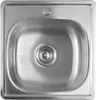A top-down view of a stainless steel sink. Náhled obrázku produktu