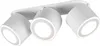 A white ceiling light with three adjustable spotlights. Produktbild-Vorschau