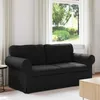 vidaXL Sofa czarna 175 x 82 x 80 cm Tkanina Podgląd zdjęcia produktu 2