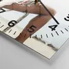 Wanduhr - Quadrat - Glasuhr - Frau Freiheit Exotik - Produktbild-Vorschau 5