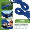 KRUMAD Hängematte Outdoor Boho-Stil 190x150 cm Blau 120 kg Produktbild-Vorschau 2