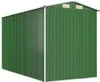 vidaXL Kůlna na nářadí zelená 192x357x223 cm Pozinkovaná Náhled obrázku produktu 6