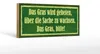 Holzschild Spruch 27x10cm Gras wird gebeten zu wachsen Produktbild-Vorschau 1