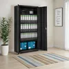 Armoire de classement Blain avec 5 étagères 40x80x180cm - Voir les images du produit 9