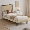 BEALIFE BF28 Lit rembourré 90x200 cm avec sommier à lattes Voir les images du produit 10