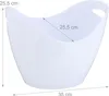 Relaxdays Sektkühler, Flaschenkühler, 8 Liter Volumen, Produktbild-Vorschau 4