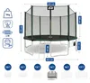 Aga SPORT PRO Trampolína 430 cm Tmavo zelená + ochranná Náhľad obrázku produktu 12