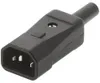 BACHMANN Kaltgerätestecker IEC320 C14 10A/250VAC, Produktbild-Vorschau 2