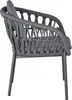 LC Garden Bari Armlehnstuhl Aluminium/Rope Dunkelgrau inkl. Produktbild-Vorschau 12