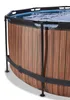 EXIT Wood rámový bazén ø360, nadzemní bazén, s pískovým Náhled obrázku produktu 3