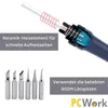 PCWork PCW09C Lötstation Heißluftstation 2in1, 900M Produktbild-Vorschau 7