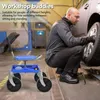 Gartenrollstuhl, höhenverstellbarer Gartenwagen, um 360 Produktbild-Vorschau 9