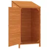 Capanno da Giardino Marrone 55x52x112cm Legno Massello di Anteprima dell’immagine prodotto 8