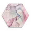 DEQORI Glasbild Echtglas 55x48 cm 'Elegante Farbströme' Produktbild-Vorschau 2