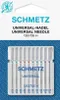 A package of Schmetz universal sewing machine needles. Podgląd zdjęcia produktu
