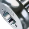 A close-up, detailed view of a metal fastener with the brand name 'SPAX' embossed on it. Anteprima dell’immagine prodotto