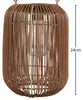 Rattan-Solar-Laterne, LED-Hängelampe für den Garten, für Produktbild-Vorschau 5