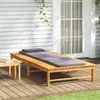 VidaXL 362154, Lounge, Obite siedzisko, Drewno akacjowe, Podgląd zdjęcia produktu 3