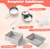 COSTWAY Kinderküche Spielküche mit Zubehör, Schreibtafel Produktbild-Vorschau 8