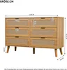 Merax Kommode Sideboard mit 6 Schubladen und Produktbild-Vorschau 7