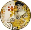 A decorative plate featuring a portrait of Adele Bloch-Bauer by Gustav Klimt. Náhľad obrázku produktu