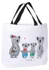 Mr. & Mrs. Panda Tote Bag Koala Familie zwei - Weiß - Produktbild-Vorschau 2