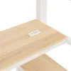 Flieks Etagenbett 140x200cm mit Schreibtisch und Produktbild-Vorschau 9