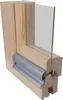 Gartenhausfenster Kiefer grundiert 600x800 mm DIN Rechts Produktbild-Vorschau 4