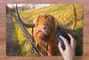 MuchoWow® Schreibtischunterlage Scottish Highlander - Zaun Produktbild-Vorschau 3