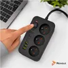 Reagle Ciabatta elettrica 3m 3 prese & 6 USB (3x USB-C), Anteprima dell’immagine prodotto 6