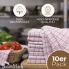 NatureMark 10er Pack Geschirrtücher 50 X 70 CM 100% Produktbild-Vorschau 4