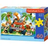 Castorland Softies on Safari 60 pcs, 6 kusov, rozprávky, 5 Náhľad obrázku produktu 1