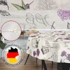 Tischdecke Hortensien mit Blumen Botanik aus Stoff Produktbild-Vorschau 3