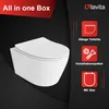 LAVITA Wand-WC Dalia | Hänge Toilette | Toilettendeckel mit Produktbild-Vorschau 4