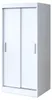 Schiebetürenschrank 90x200cm - Weiß Matt - Kleiderschrank Produktbild-Vorschau 1