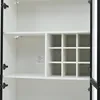 LED Vitrine Hochschrank Standvitrine mit LED-Beleuchtung Produktbild-Vorschau 13