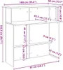 vidaXL Bancone da ricevimento in legno vecchio 100x50x103,5 Anteprima dell’immagine prodotto 8
