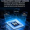 A digital representation of a Bluetooth chip with text highlighting its features. Produktbild-Vorschau