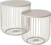 Metalltische, 41–47 cm, CINDY, 2er Set Produktbild-Vorschau 1