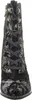 Laura Vita Damen Stiefelette floral Blumenmuster Metallic Produktbild-Vorschau 13