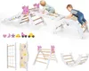COSTWAY: set di 4 strutture da arrampicata per interni, Anteprima dell’immagine prodotto 1